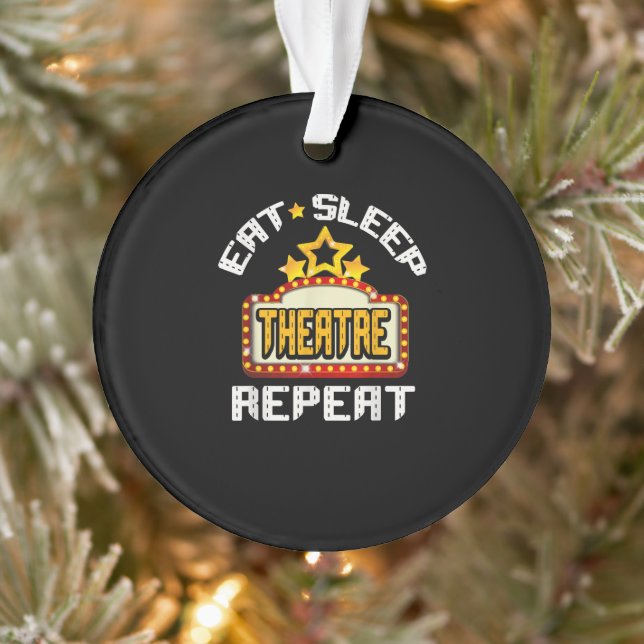 Essen Sleep Theater Wiederholung Schauspielerin Ge Ornament (Baum)