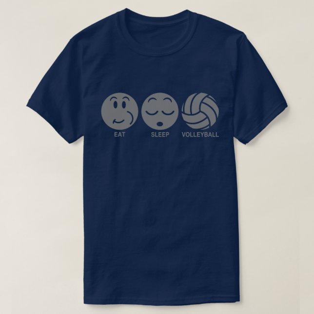 Essen Sleep Volleyball T-Shirt (Design vorne)