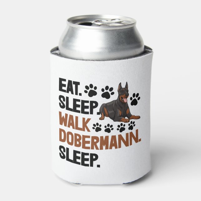 Essen Sleep Walk Doberman Dosenkühler (Kanne Vorderseite)