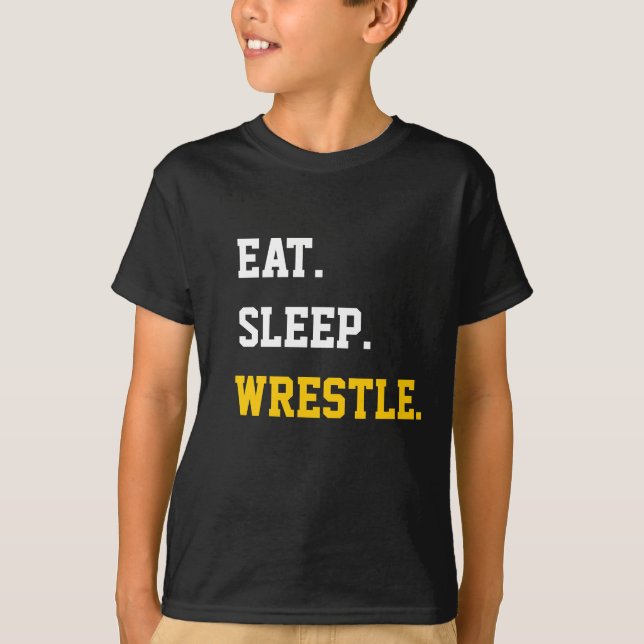 Essen Sleep Wrestle T - Shirt (Vorderseite)