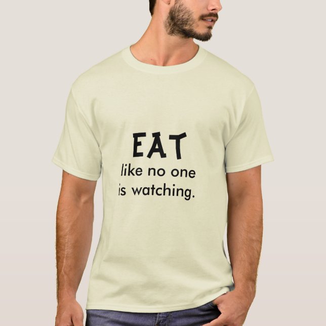 essen T-Shirt (Vorderseite)