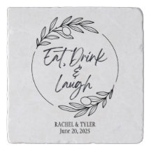 Essen, trinken & lachen Individuelle Name Stone Tr