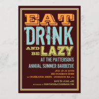 Essen, Trinken und Lazy im Party "Summer GRILLEN"
