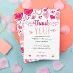 "Essen, Trinken und Liebe" Valentinstag Brautparty Dankeskarte<br><div class="desc">Danke in Stil mit diesem trendigen Brautparty danke Ihnen Karten. Die Vorlagenformulierung ist einfach zu personalisieren und Ihre Familie und Freunde werden begeistert sein,  wenn sie diese fantastischen Dankesworte erhalten.</div>