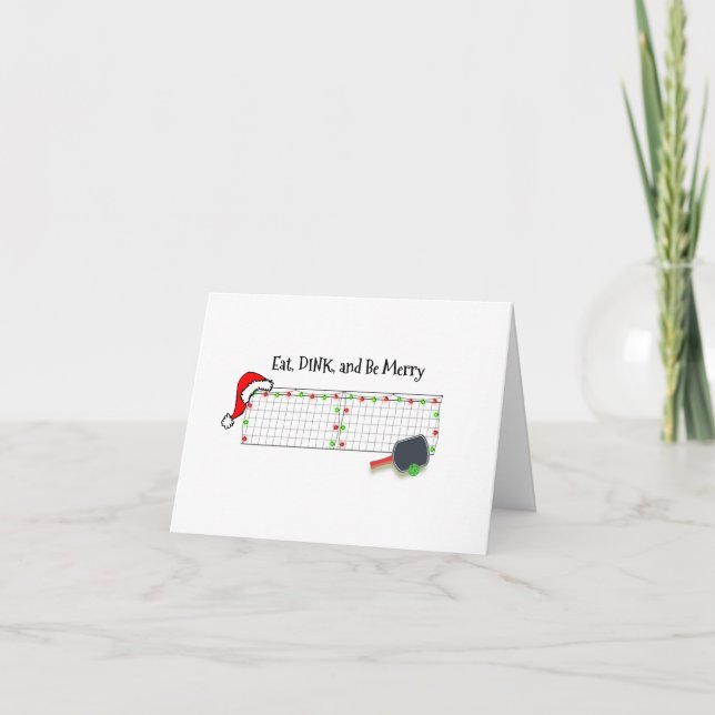 Essen, trinken und sich freuen karte (Vorderseite)