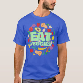 Essen Veggies Vegans Veganismus Vegetarier 474 T-Shirt