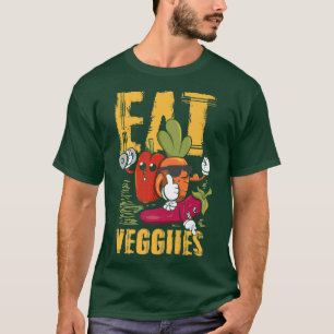 Essen Veggies Vegans Veganismus Vegetarisch T-Shirt