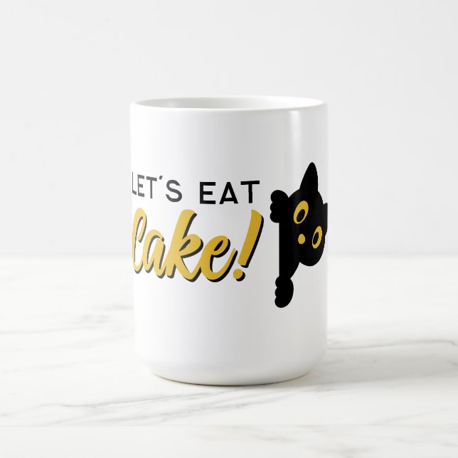 Essen wir Kuchen  Kaffeetasse (Mittel)