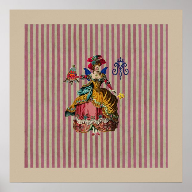 Essen wir Kuchen ~ Poster 24x24 (Vorne)