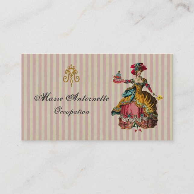 Essen wir Kuchen ~ Visitenkarten Visitenkarte (Vorderseite)