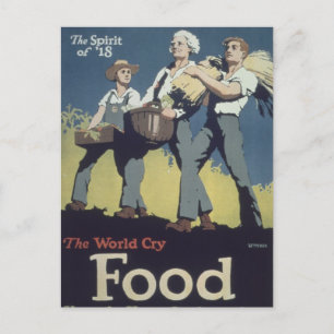 Essen WWI - Vintage Cartoon Postkarte