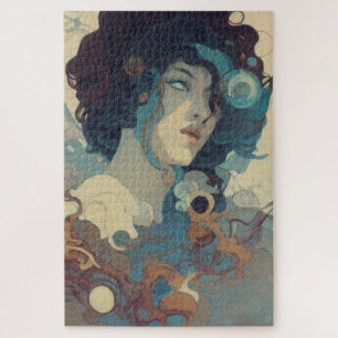 Essence Abstraite Du Puzzle Zen Jigsaw