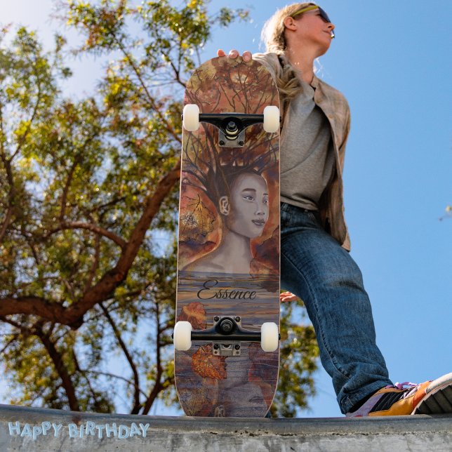 Essence de Whimsical de la Terre Skateboard (Whimsical Essence of the Earth Skateboard)