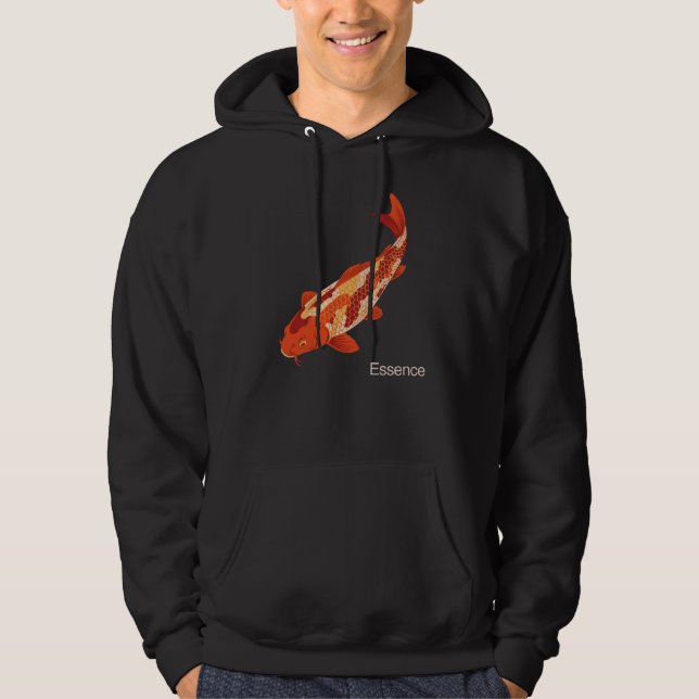 Essence – Koi Symbol of Growth and Inner Strength Hoodie (Vorderseite)