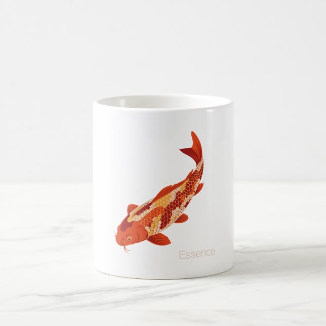 Essence – Koi Symbol of Growth and Inner Strength Kaffeetasse (Mittel)
