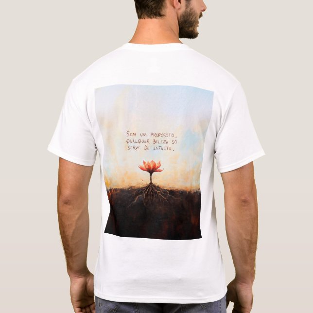 Essência (modelo II) T-Shirt (Rückseite)