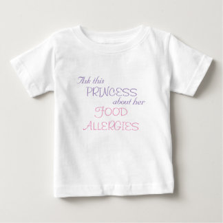 Essensallergien von Princess Baby T-shirt