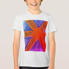 Essenschlampe Tri-Blend Shirt