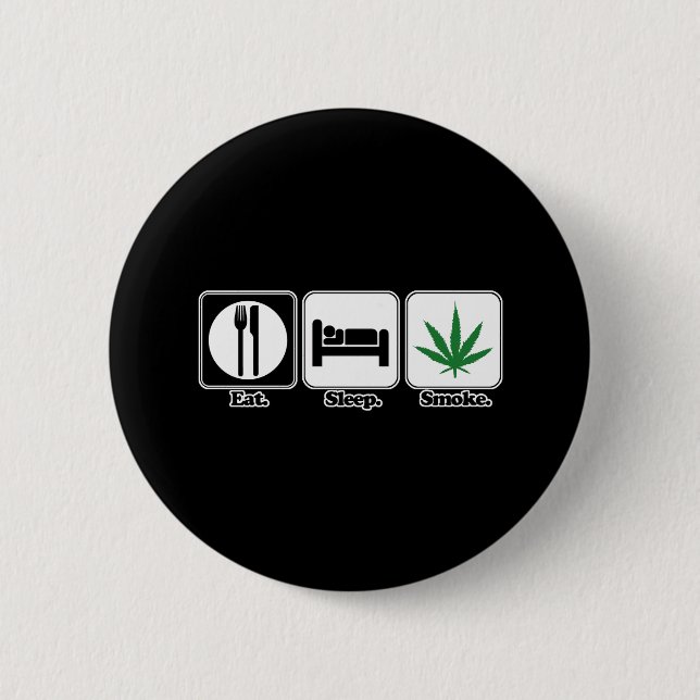 Essensschlaf Button (Vorderseite)