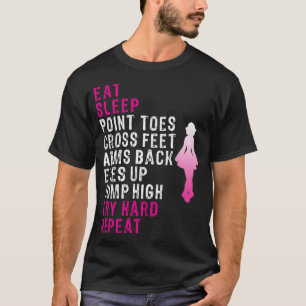 Essensschlaf Irish Dance pink T-Shirt