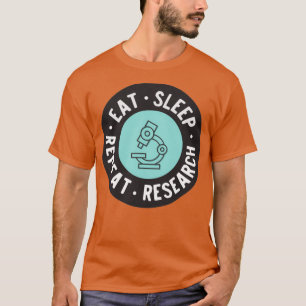 Essensschlafforschung Wiederholung 61 T-Shirt