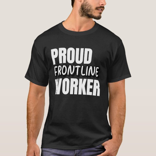 Essential Frontline Workers hero  ideas for her fo T-Shirt (Vorderseite)
