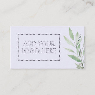 Essential Oils add custom logo lilac flower beauty Visitenkarte