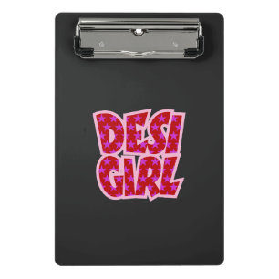 Essentials Bollywood Inspirierte Geschenke Mini Klemmbrett