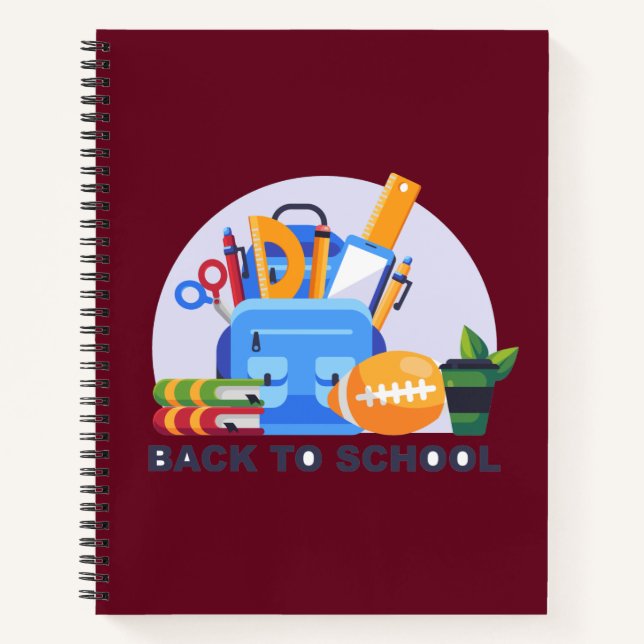 Essentiels académiques Carnet Bourgogne (Devant)