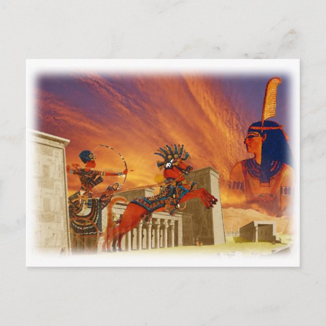 Essenz Ägyptens Postkarte (Vorderseite)