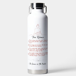Essenz Buddhas : 4 Reliances Trinkflasche