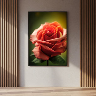 Essenz der Rose Leinwanddruck