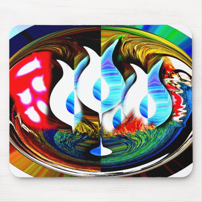 Essenz des Frühlings Mousepad (Vorne)