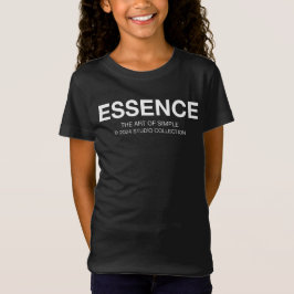 ESSENZ Minimalistische Typografie T-Shirt