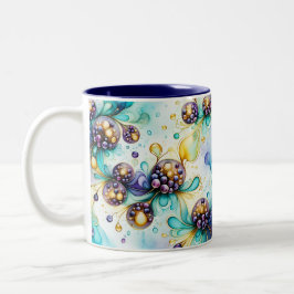 Essenz von Blueberry Zweifarbige Tasse