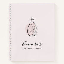 Essenzielle Öle Aromatherapie Logo rot Rosa