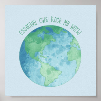 Essenzielle Öle Rock my World Poster