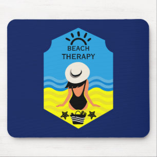 Essenzieller Sommerstrand  Mousepad