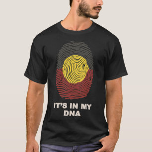 Essenzieller T - Shirt der DNA der Aborigines