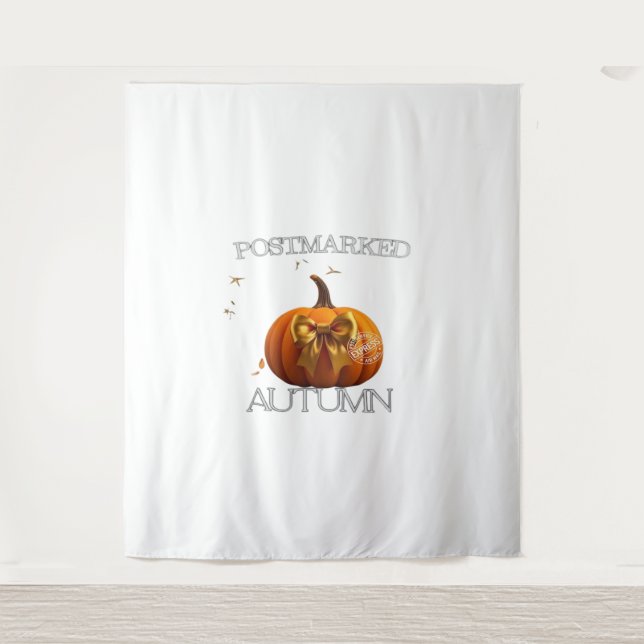 Essenzieller T - Shirt im Herbst Wandteppich (Vorderseite)
