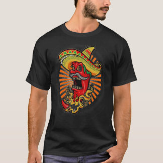 essenzielles Design Red Hot Chili Paprikaschoten a T-Shirt