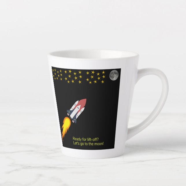 Essenzielles modernes T-Shirt Milchtasse (Rechts)