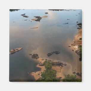 Essequibo-Fluss, längster Fluss in Guyana und 2 Magnet