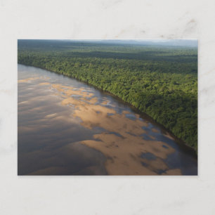 Essequibo-Fluss, längster Fluss in Guyana, und 3 Postkarte
