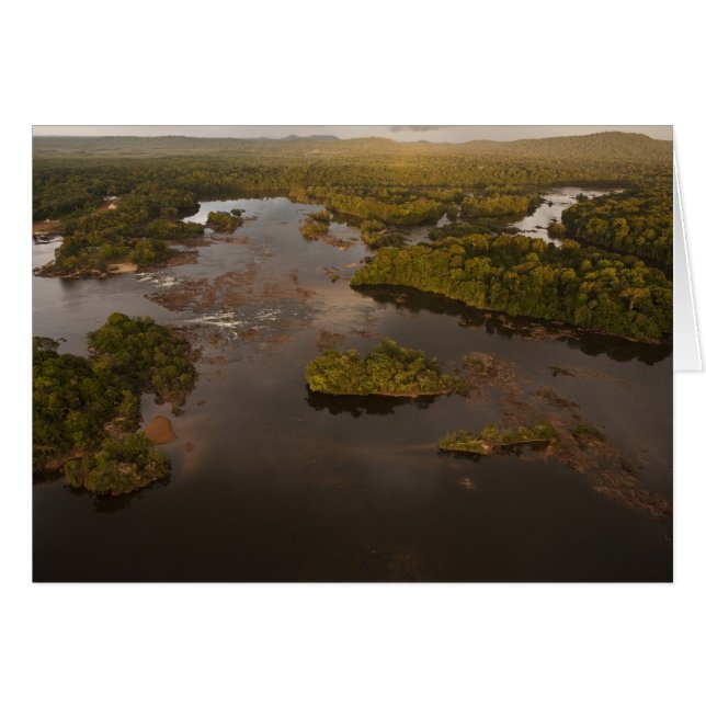 Essequibo-Fluss, längster Fluss in Guyana und 4 (Vorderseite (Horizontal))
