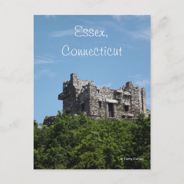 Essex, Connecticut Postkarte (Vorderseite)