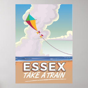Essex, Großbritannien Vintage-Reiseposter Poster