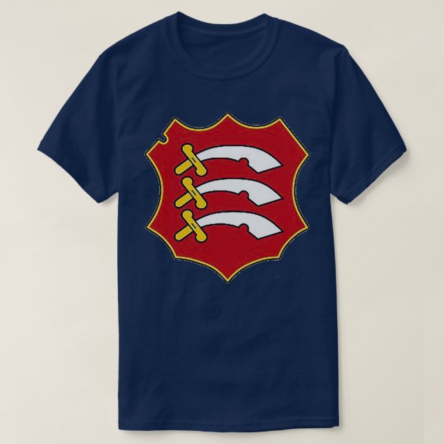 Essex Landkreis Club Cricket Essential TShirt (Design vorne)