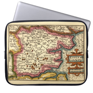 Essex Landkreis England Altes Antiquariat Atlantik Laptopschutzhülle