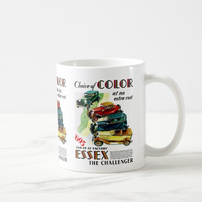 Essex The Challenger Automobile Kaffeetasse (Rechts)